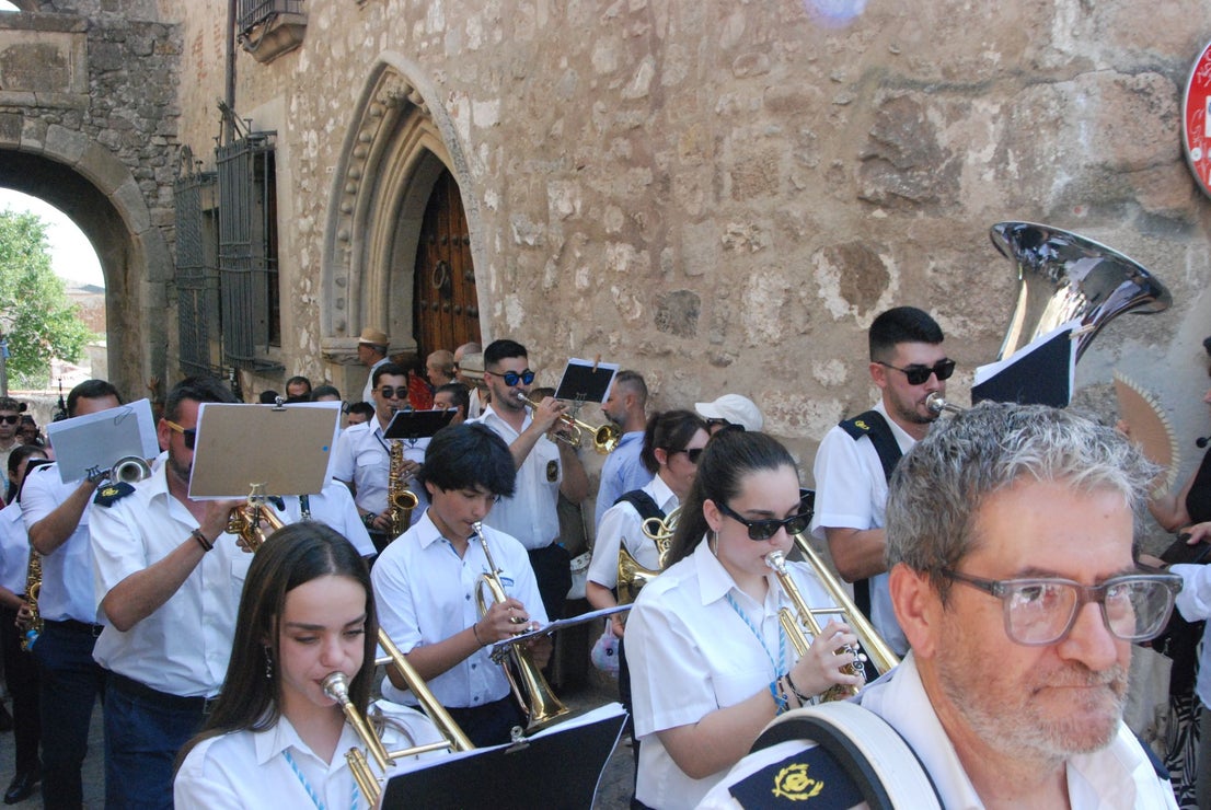 La Patrona vuelve a la alcazaba trujillana