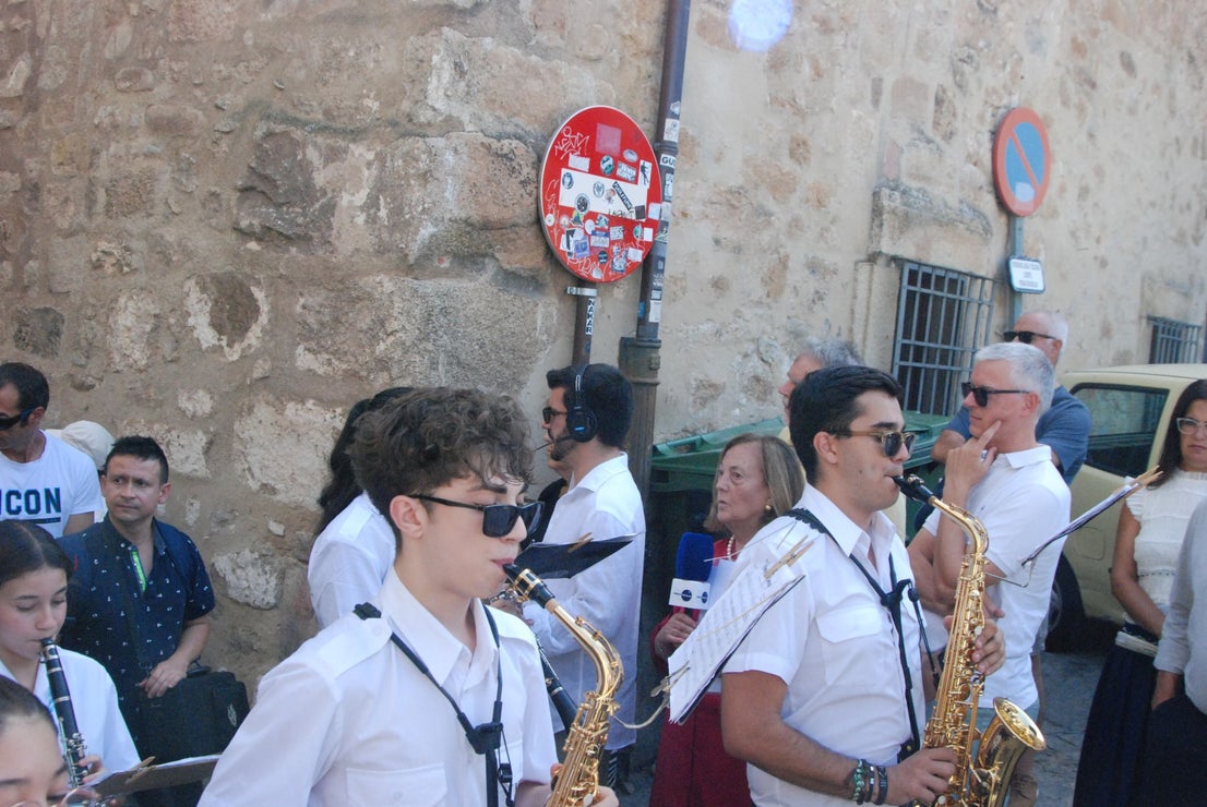 La Patrona vuelve a la alcazaba trujillana