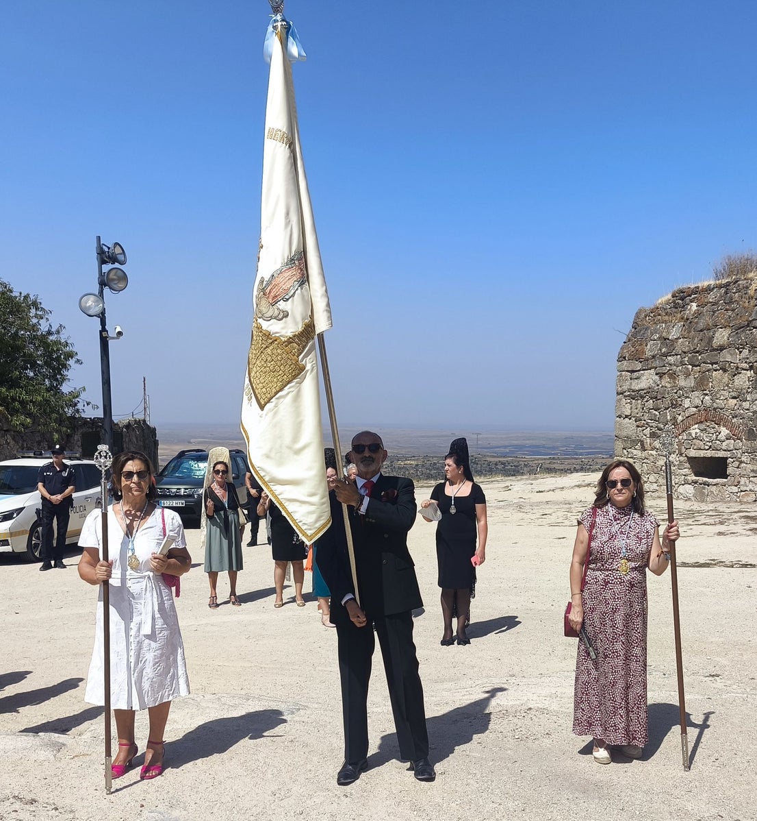 La Patrona vuelve a la alcazaba trujillana