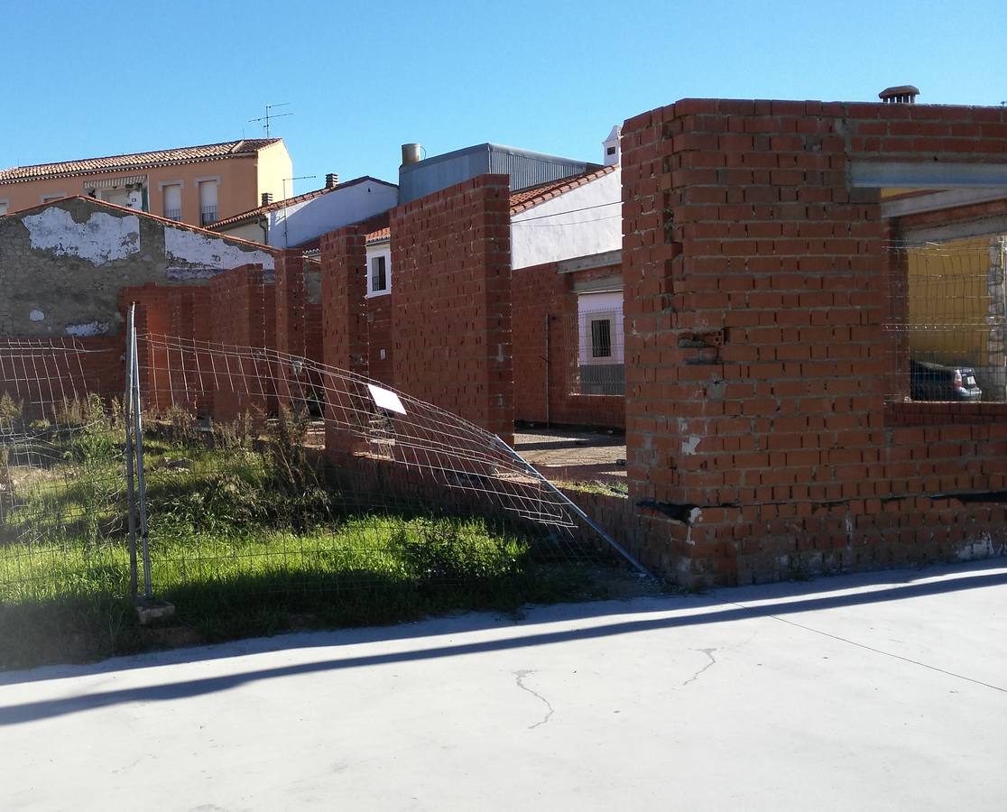 Los terrenos  cedidos para esa futura residencia de mayores 