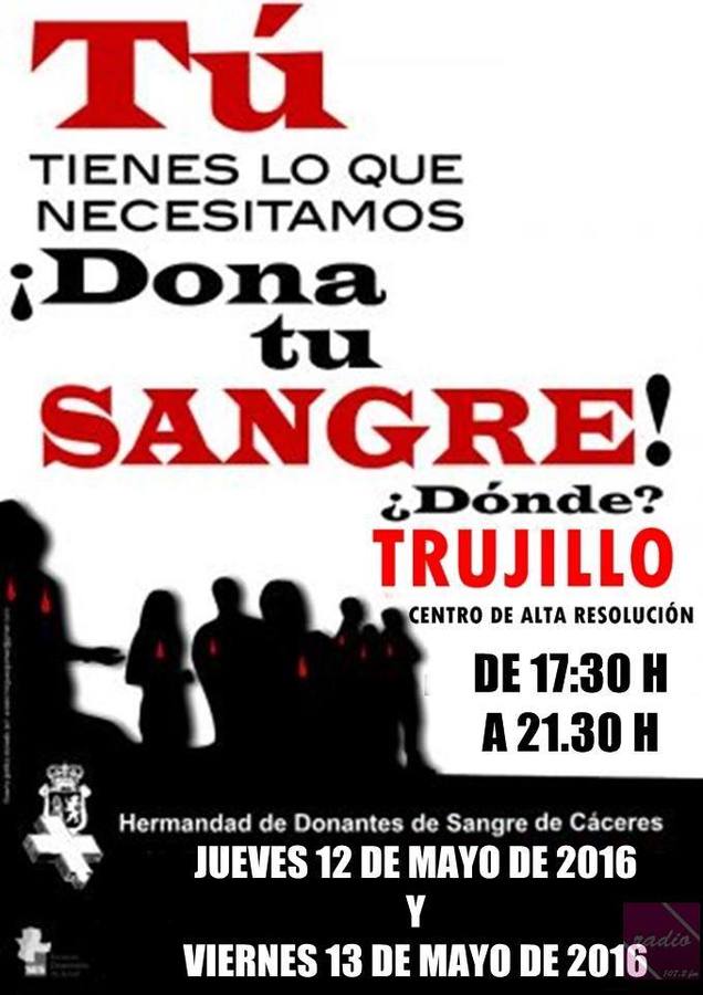 Los vecinos pueden donar sangre hoy y mañana en el Centro de Alta Resolución