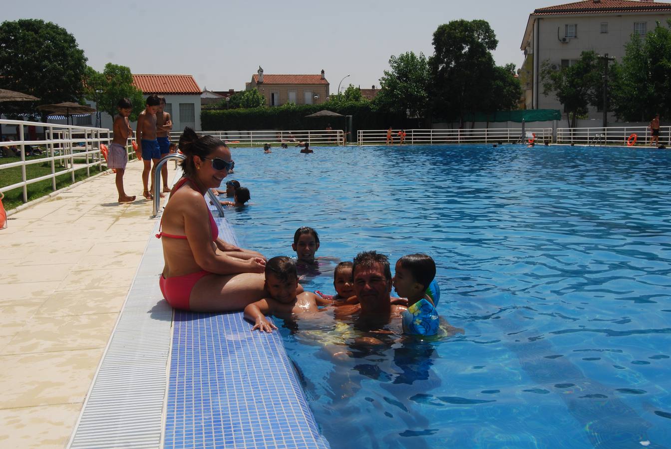 Usuarios de las piscinas municipales 