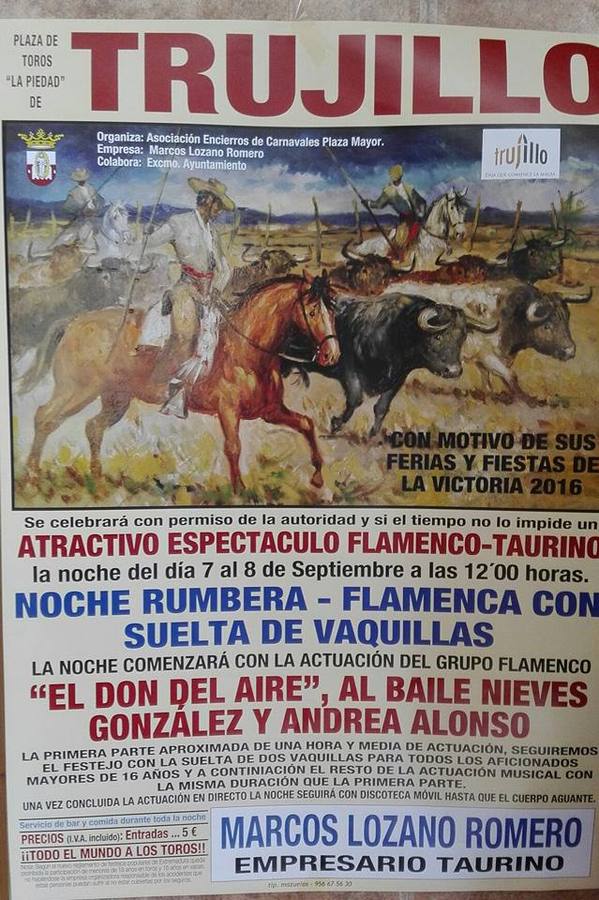 Cartel anunciador 