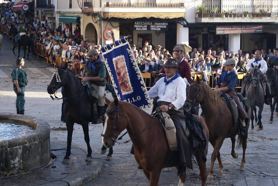 Entrada a caballo a Guadalupe del grupo trujillano 