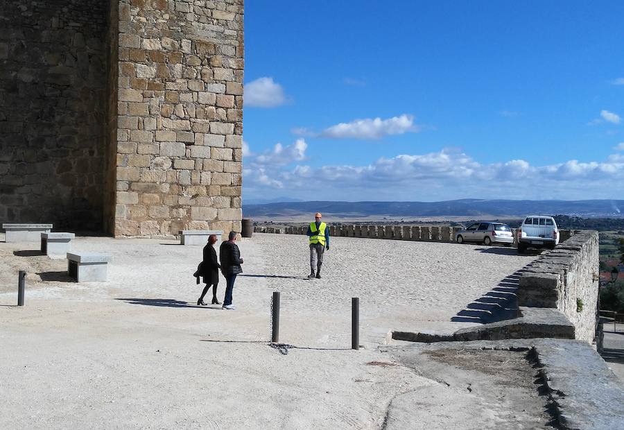 El acceso al castillo está restringido 