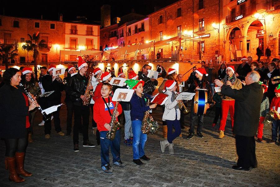 La banda de música en 'La noche de la marimorena', en una edición anterior 