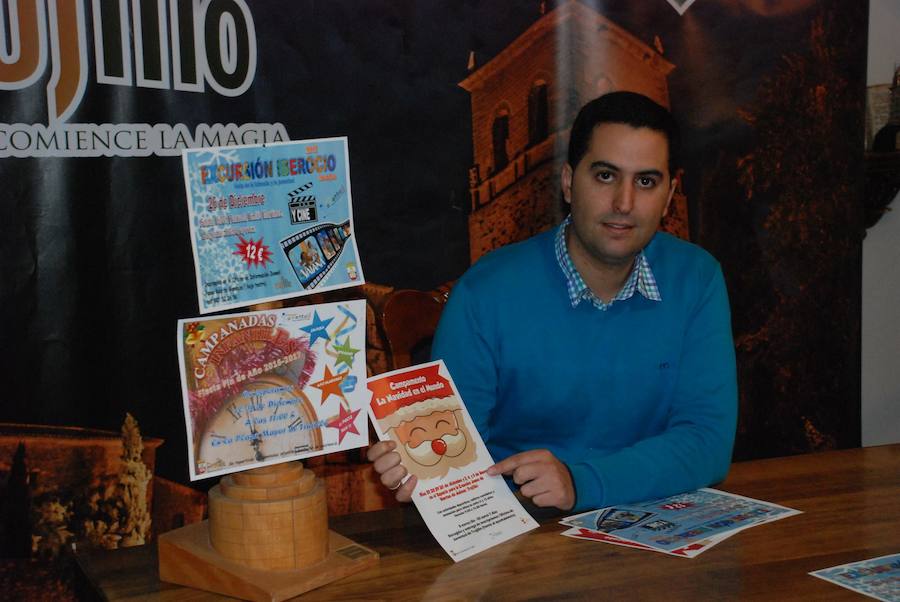 El concejal Rafael Rebollo, en la presentación de la actividad 