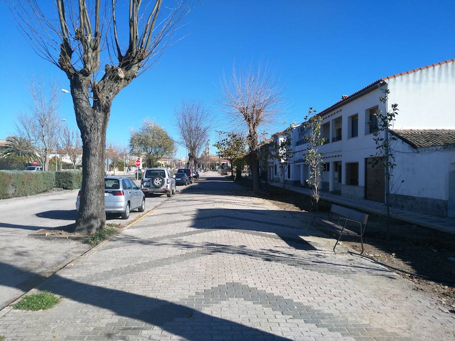Uno de los tramos de la avenida Ramón y Cajal 