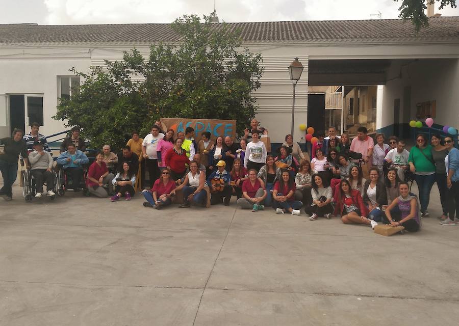 Aspace Cáceres celebra su segundo año en Trujillo