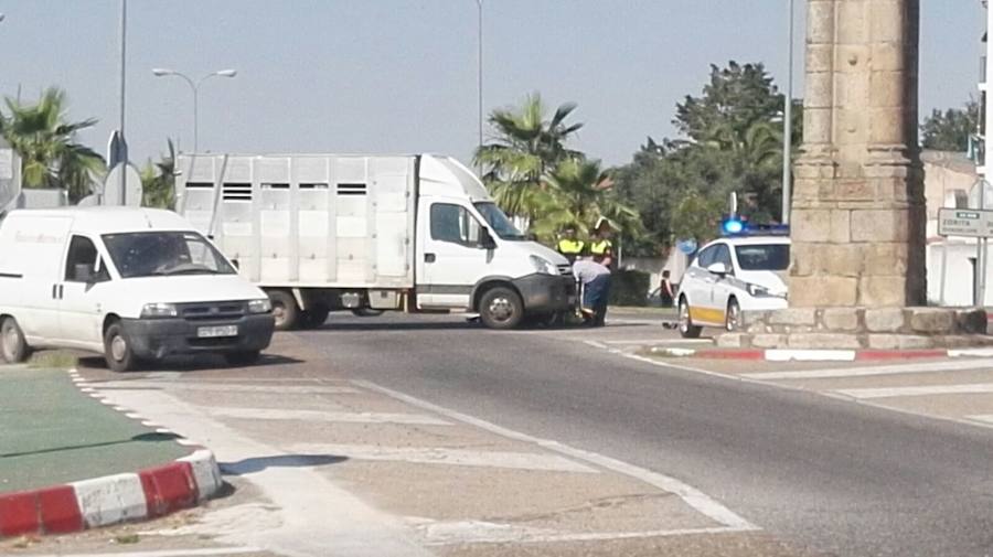 El accidente ha ocurrido en el cruce del campillo 