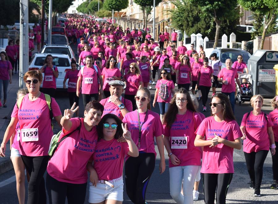 La marcha contra el cáncer de la edición pasada 