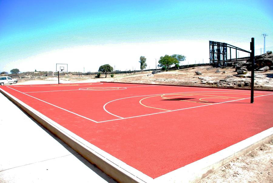 La pista polideportiva de Las Américas 