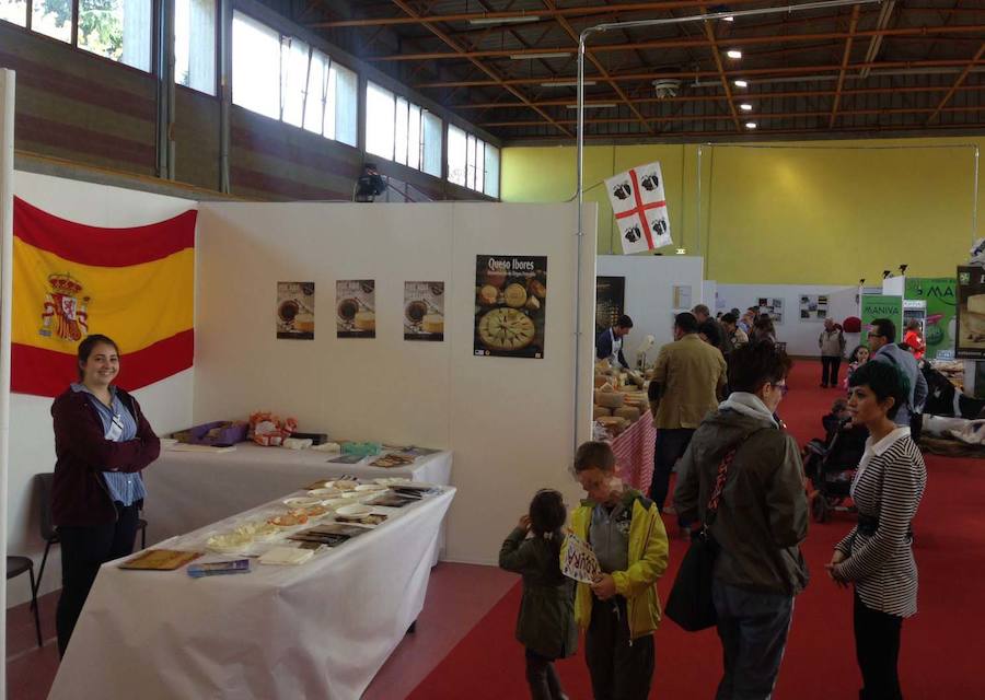 El stand trujillan oen la feria de Castegnato 