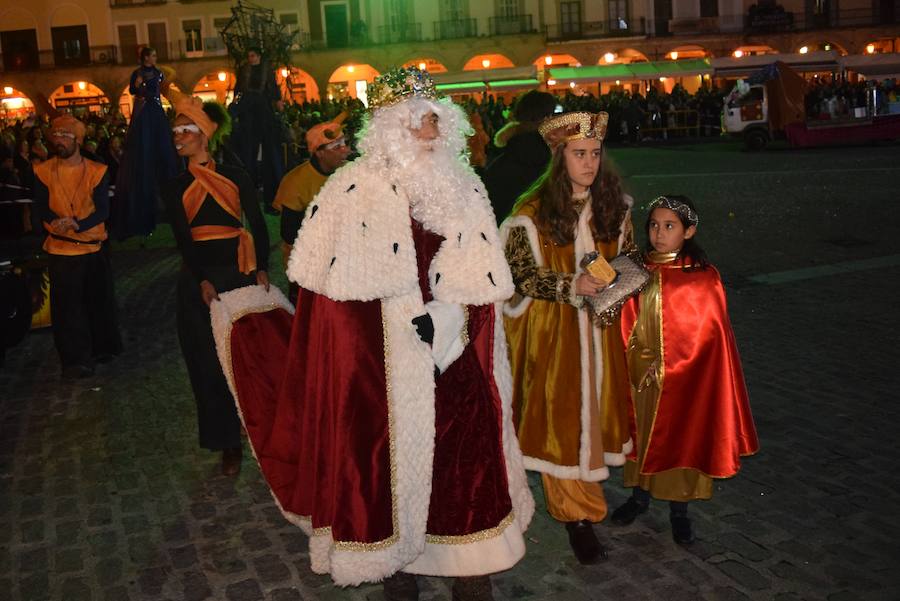 Melchor en la plaza Mayor, en una edición anterior. 