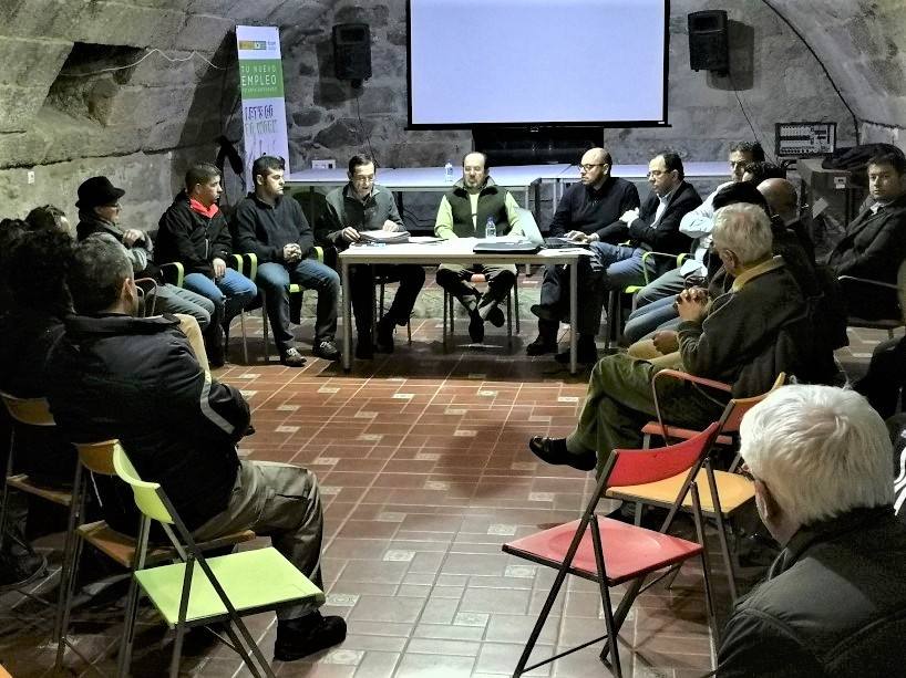 Asistentes al encuentro de empresarios 