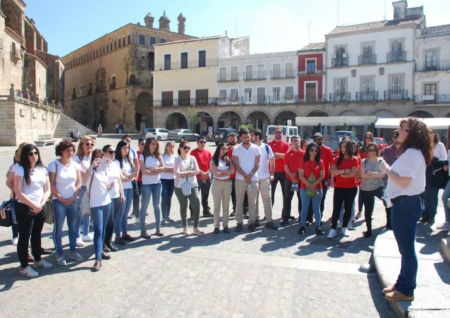 Visita guiada or los alumnos del diclo formativo 