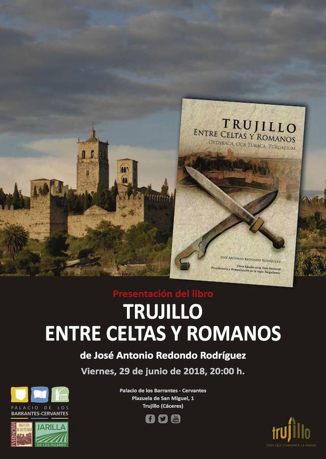 José Antonio Redondo presenta su nuevo libro 'Trujillo. Entre celtas y romanos'