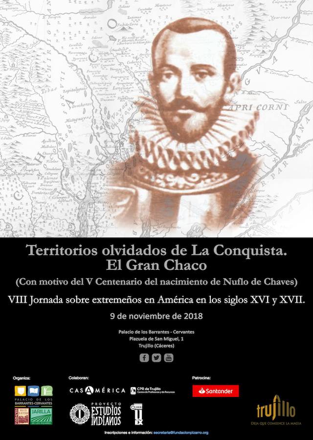 Jornadas sobre Extremeños en América el 9 de noviembre