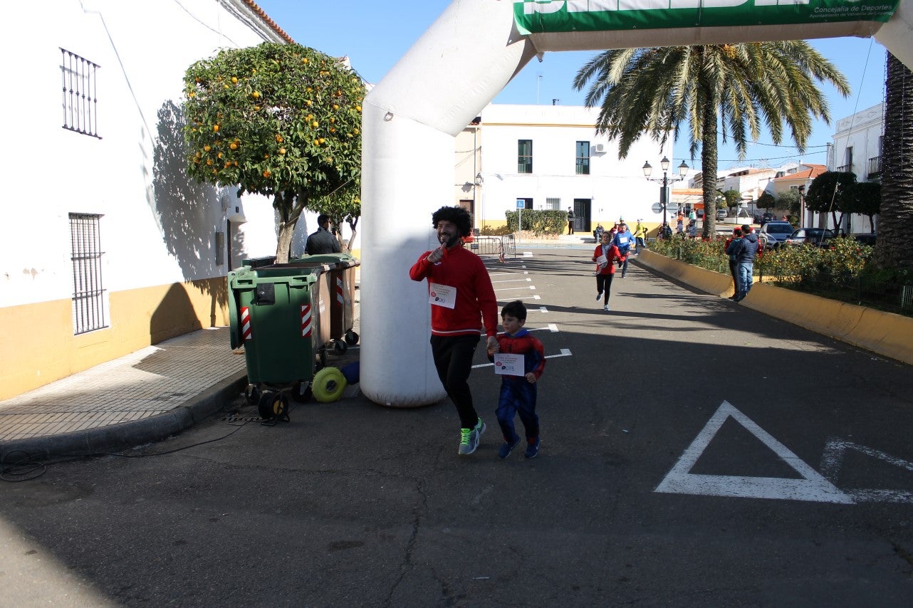 Algunas imágenes de la tercera edición de la San Silvestre Solidaria 2018, celebrada en Valverde de Leganés (30-12-2018)