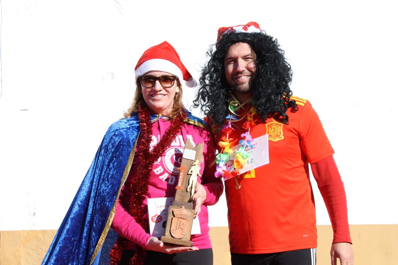 Algunas imágenes de la tercera edición de la San Silvestre Solidaria 2018, celebrada en Valverde de Leganés (30-12-2018)