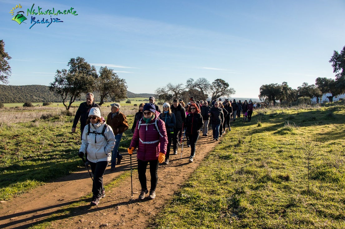 Imágenes de la primera edición de la Ruta Solidaria Naturalmente El Rebellado (03-02-2019)