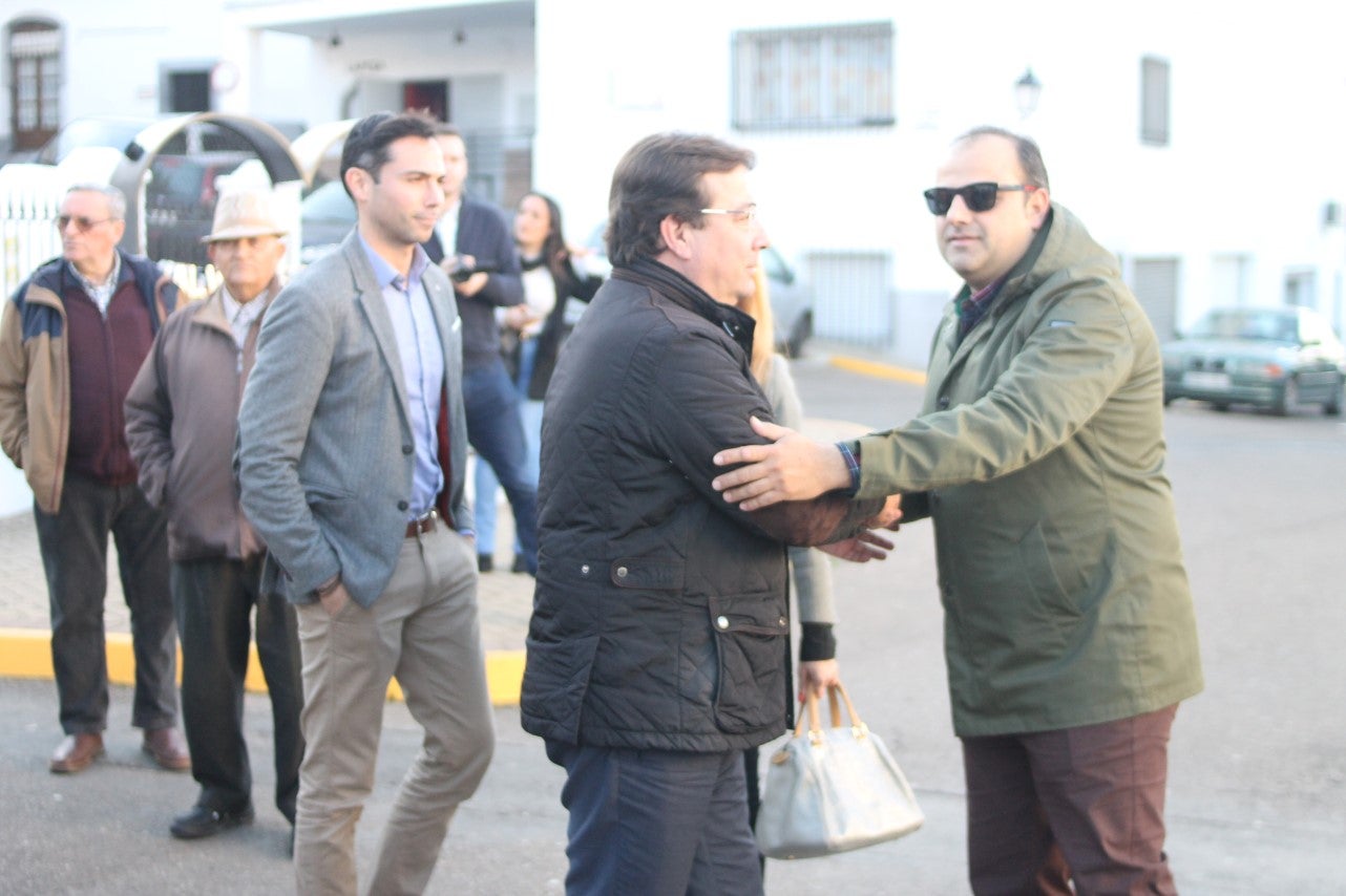 Imágenes de la presentación de la candidatura de Manolo Borrego a la alcaldía del ayuntamiento de Valverde, con la visita del presidente de la Junta, Guillermo Fernández Vara (08-02-2019)