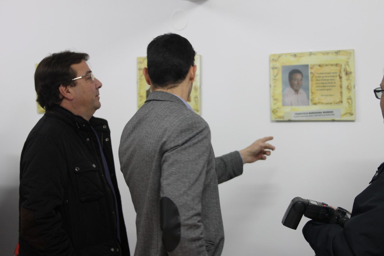 Imágenes de la presentación de la candidatura de Manolo Borrego a la alcaldía del ayuntamiento de Valverde, con la visita del presidente de la Junta, Guillermo Fernández Vara (08-02-2019)