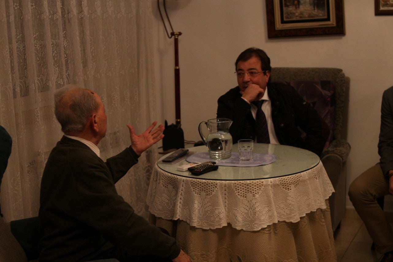 Imágenes de la presentación de la candidatura de Manolo Borrego a la alcaldía del ayuntamiento de Valverde, con la visita del presidente de la Junta, Guillermo Fernández Vara (08-02-2019)