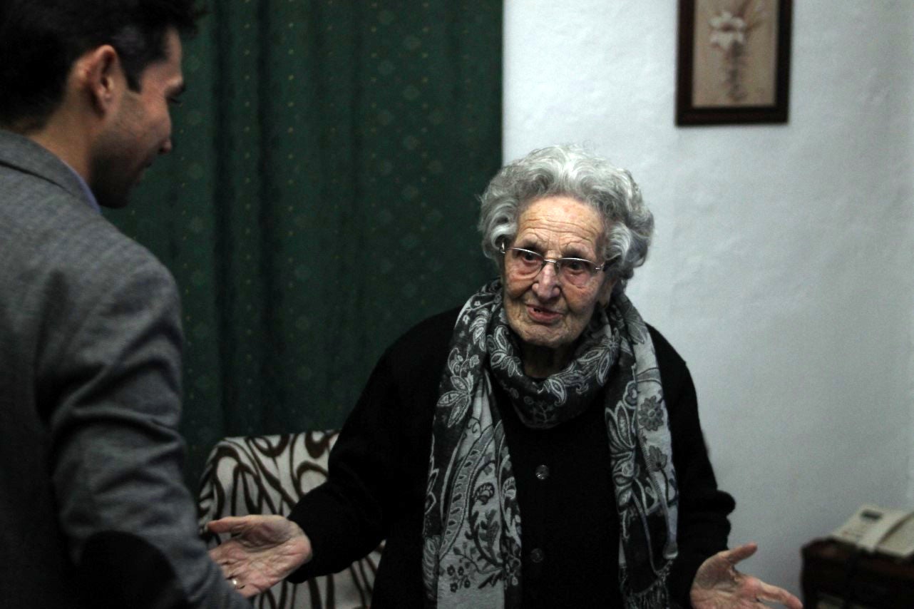 Imágenes de la presentación de la candidatura de Manolo Borrego a la alcaldía del ayuntamiento de Valverde, con la visita del presidente de la Junta, Guillermo Fernández Vara (08-02-2019)