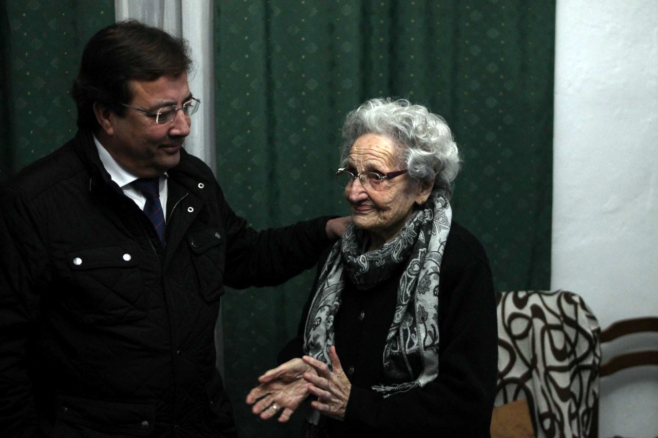 Imágenes de la presentación de la candidatura de Manolo Borrego a la alcaldía del ayuntamiento de Valverde, con la visita del presidente de la Junta, Guillermo Fernández Vara (08-02-2019)