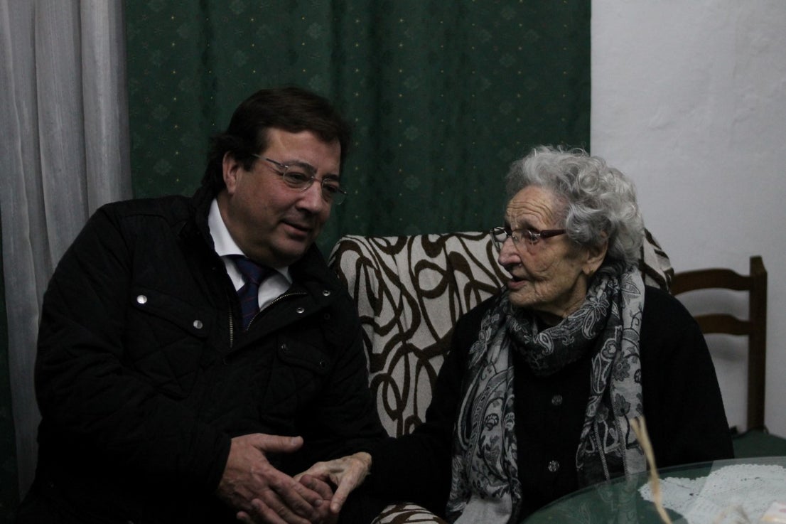 Imágenes de la presentación de la candidatura de Manolo Borrego a la alcaldía del ayuntamiento de Valverde, con la visita del presidente de la Junta, Guillermo Fernández Vara (08-02-2019)