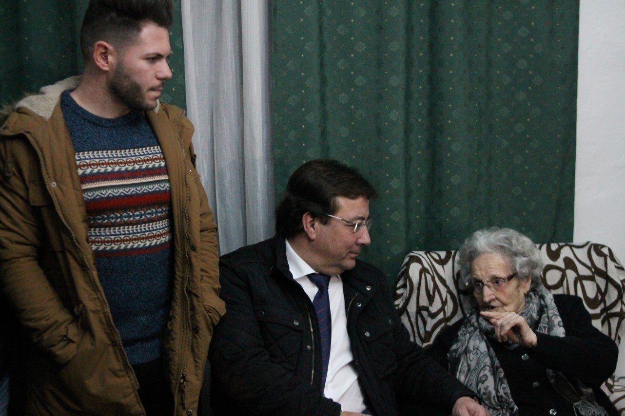 Imágenes de la presentación de la candidatura de Manolo Borrego a la alcaldía del ayuntamiento de Valverde, con la visita del presidente de la Junta, Guillermo Fernández Vara (08-02-2019)