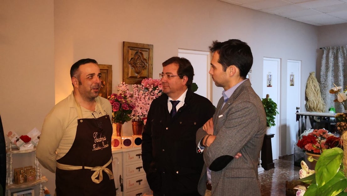 Imágenes de la presentación de la candidatura de Manolo Borrego a la alcaldía del ayuntamiento de Valverde, con la visita del presidente de la Junta, Guillermo Fernández Vara (08-02-2019)
