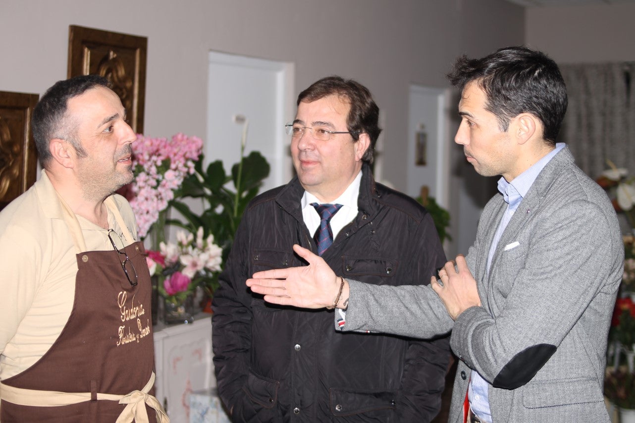 Imágenes de la presentación de la candidatura de Manolo Borrego a la alcaldía del ayuntamiento de Valverde, con la visita del presidente de la Junta, Guillermo Fernández Vara (08-02-2019)
