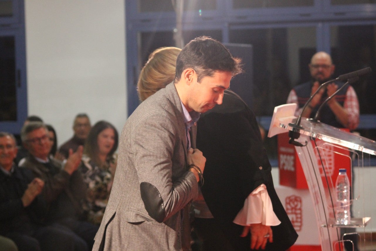 Imágenes de la presentación de la candidatura de Manolo Borrego a la alcaldía del ayuntamiento de Valverde, con la visita del presidente de la Junta, Guillermo Fernández Vara (08-02-2019)