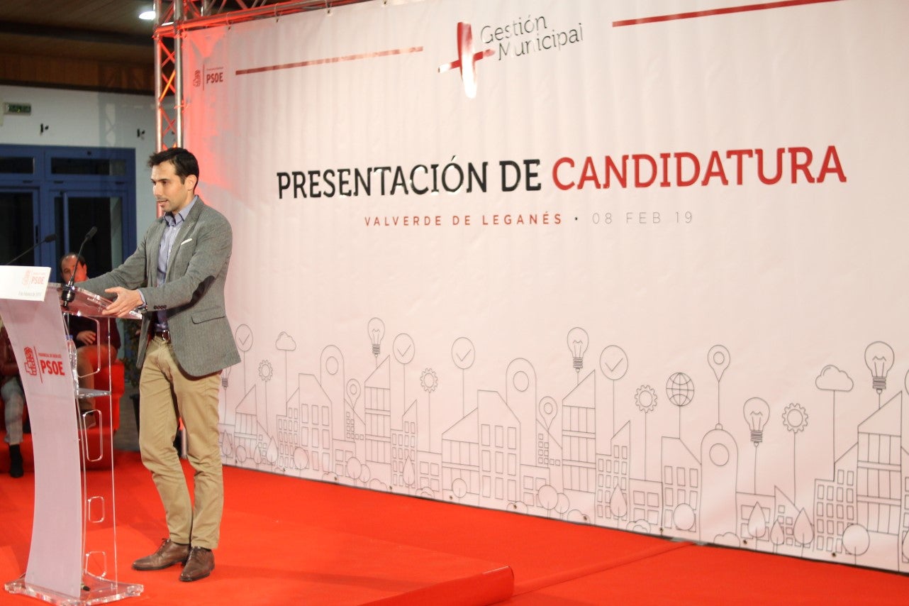 Imágenes de la presentación de la candidatura de Manolo Borrego a la alcaldía del ayuntamiento de Valverde, con la visita del presidente de la Junta, Guillermo Fernández Vara (08-02-2019)