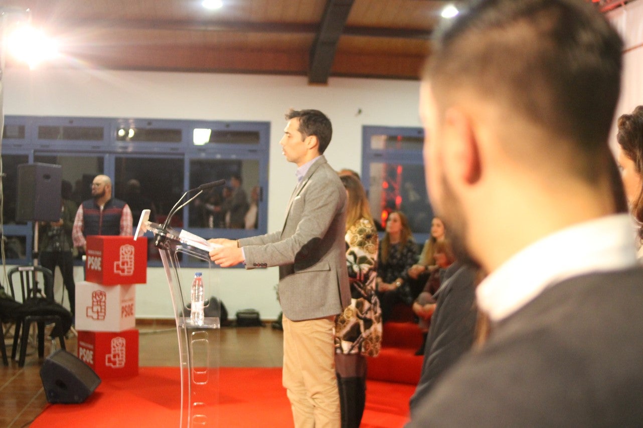 Imágenes de la presentación de la candidatura de Manolo Borrego a la alcaldía del ayuntamiento de Valverde, con la visita del presidente de la Junta, Guillermo Fernández Vara (08-02-2019)