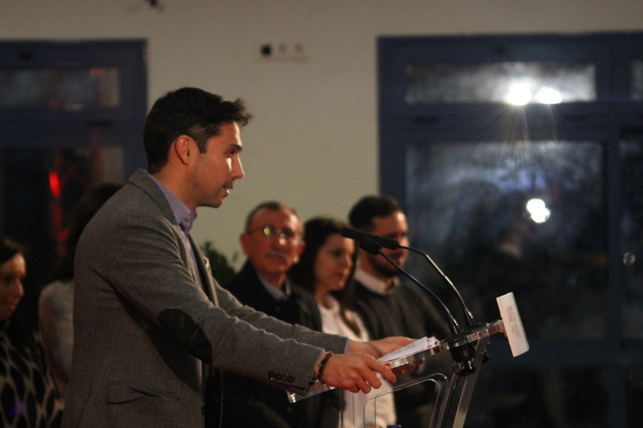 Imágenes de la presentación de la candidatura de Manolo Borrego a la alcaldía del ayuntamiento de Valverde, con la visita del presidente de la Junta, Guillermo Fernández Vara (08-02-2019)