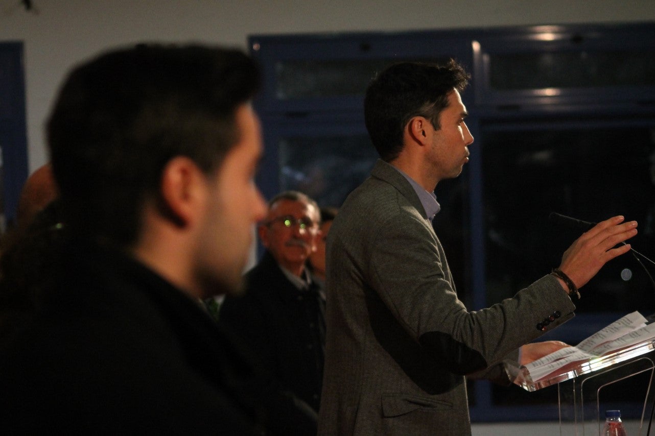 Imágenes de la presentación de la candidatura de Manolo Borrego a la alcaldía del ayuntamiento de Valverde, con la visita del presidente de la Junta, Guillermo Fernández Vara (08-02-2019)