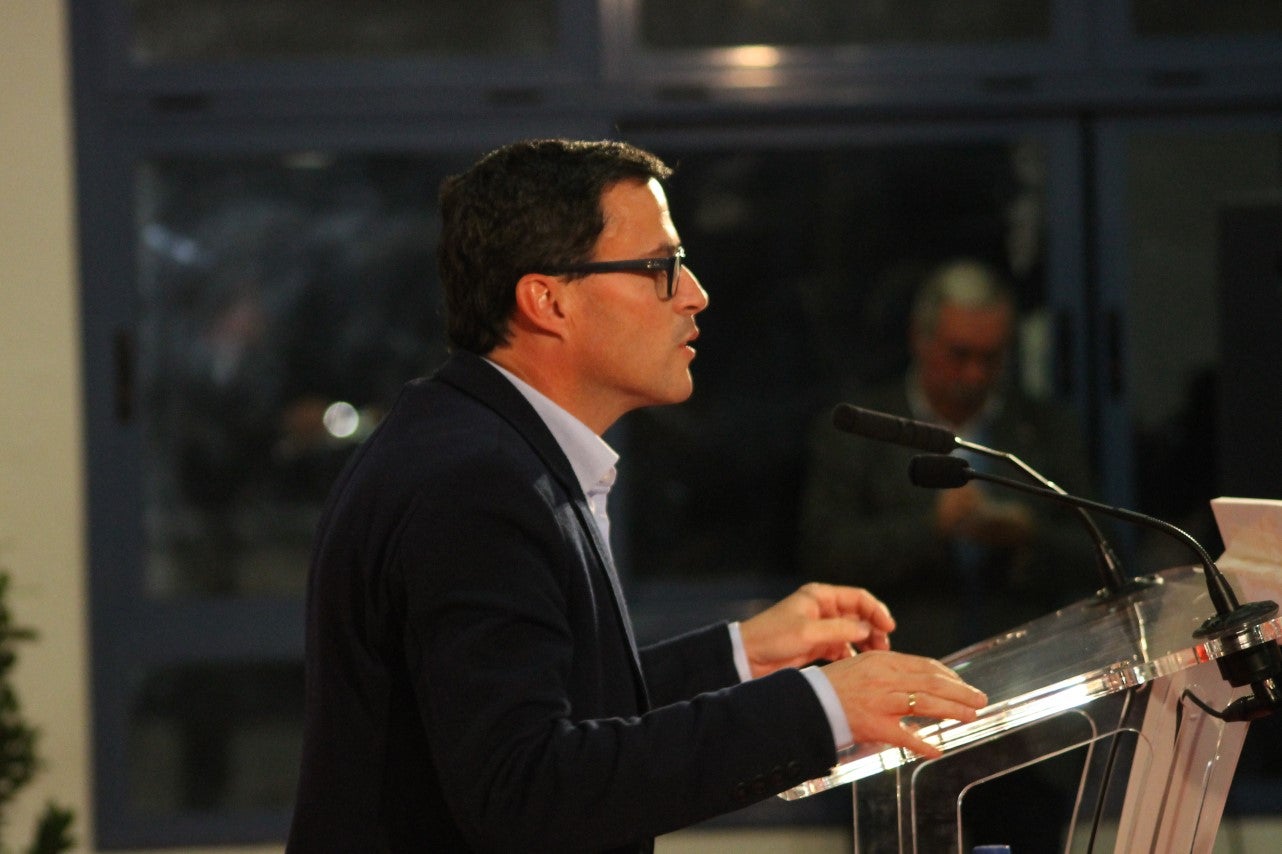 Imágenes de la presentación de la candidatura de Manolo Borrego a la alcaldía del ayuntamiento de Valverde, con la visita del presidente de la Junta, Guillermo Fernández Vara (08-02-2019)