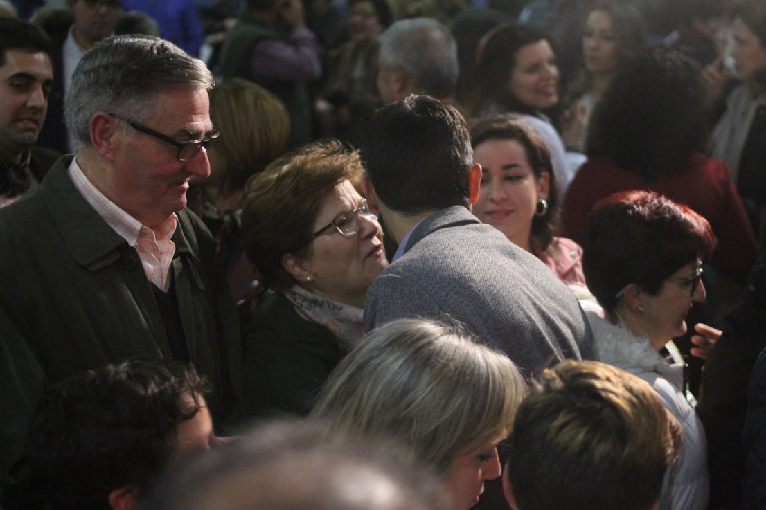 Imágenes de la presentación de la candidatura de Manolo Borrego a la alcaldía del ayuntamiento de Valverde, con la visita del presidente de la Junta, Guillermo Fernández Vara (08-02-2019)