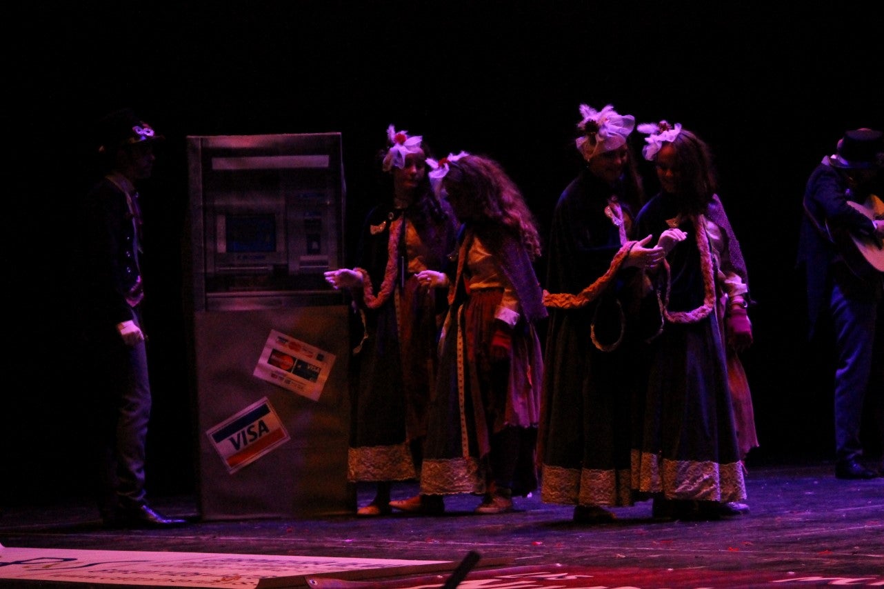 Imágenes de la actuación de Los Nuevitos Flama en el Concurso de Murgas Joven de Badajoz en el Carnaval 2019 (23-02-2019)