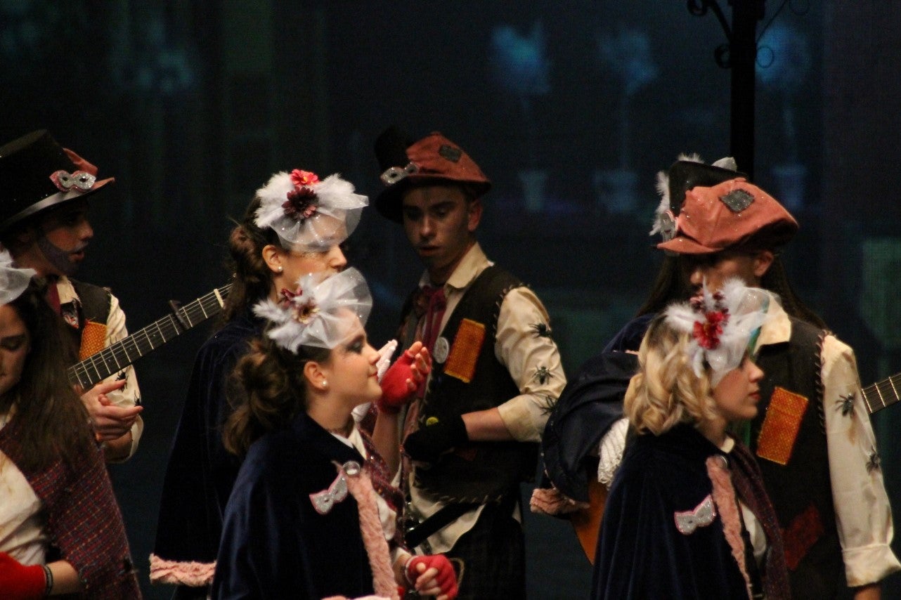 Imágenes de la actuación de Los Nuevitos Flama en el Concurso de Murgas Joven de Badajoz en el Carnaval 2019 (23-02-2019)