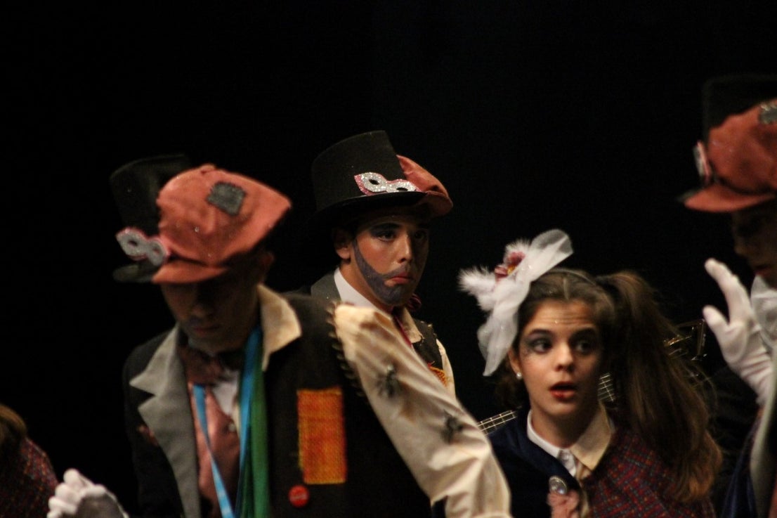 Imágenes de la actuación de Los Nuevitos Flama en el Concurso de Murgas Joven de Badajoz en el Carnaval 2019 (23-02-2019)