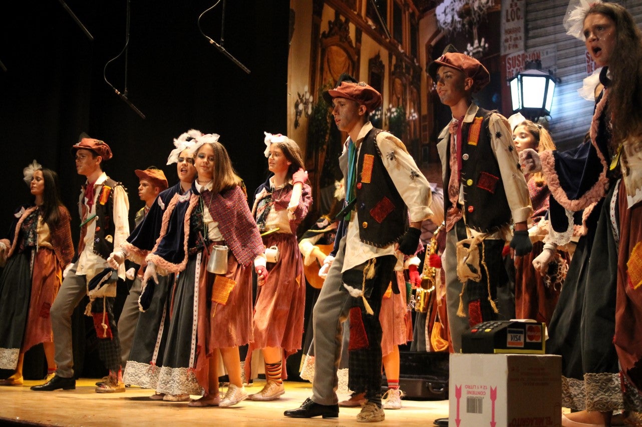 Actuación de Los Nuevitos Flama en el Concurso de Murgas del Carnaval de Valverde de Leganés 2019 (01-03-2019)