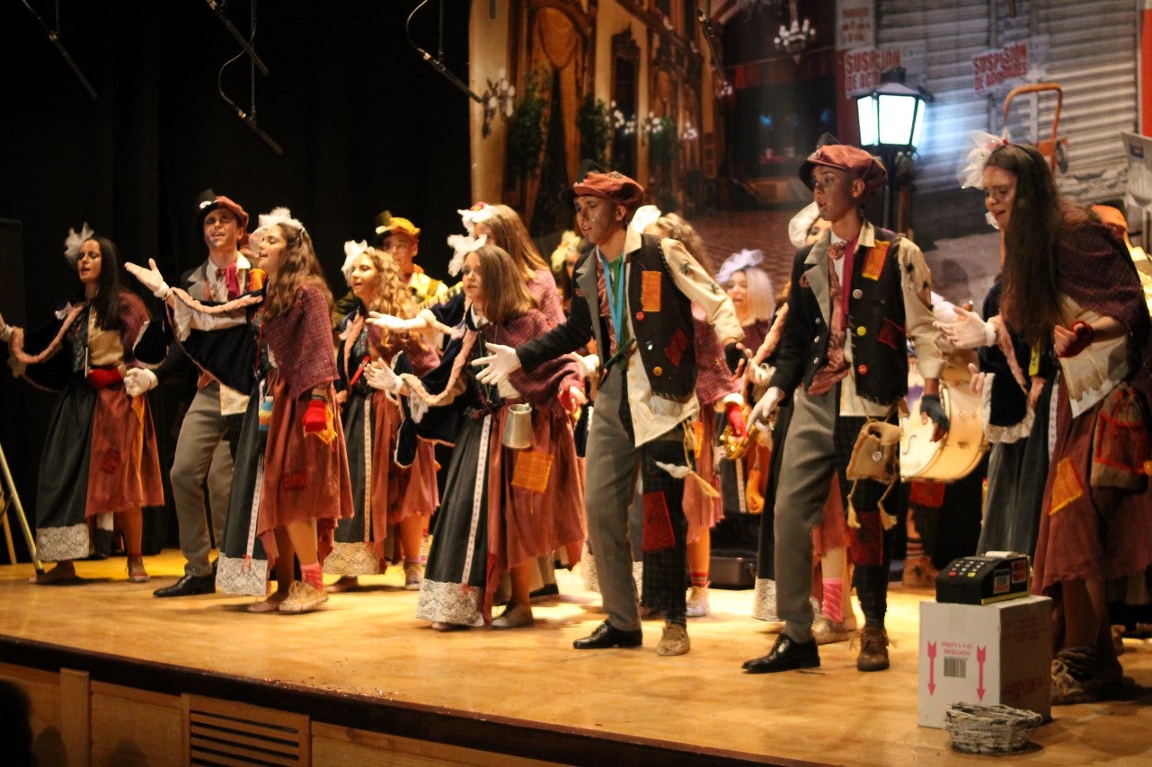 Actuación de Los Nuevitos Flama en el Concurso de Murgas del Carnaval de Valverde de Leganés 2019 (01-03-2019)