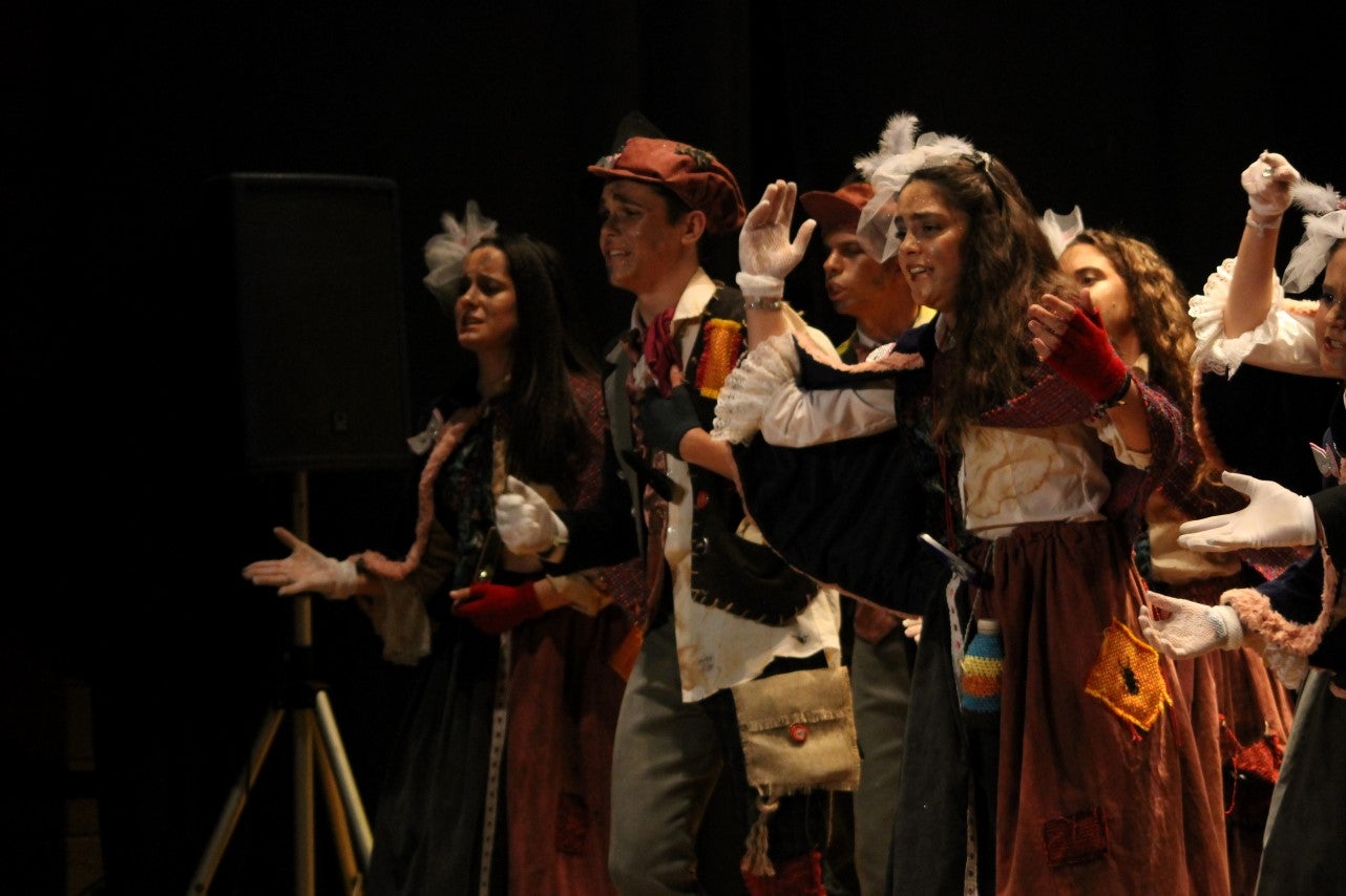 Actuación de Los Nuevitos Flama en el Concurso de Murgas del Carnaval de Valverde de Leganés 2019 (01-03-2019)