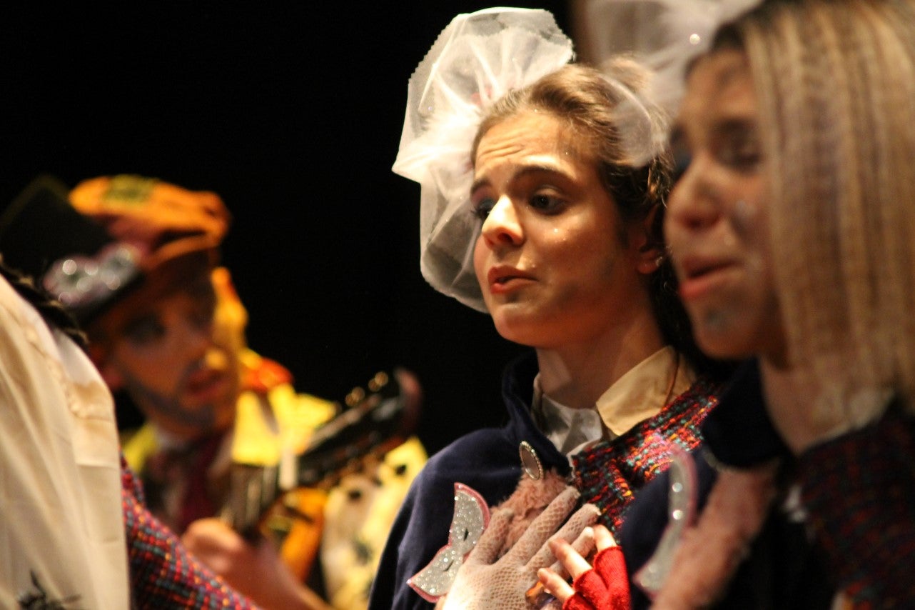 Actuación de Los Nuevitos Flama en el Concurso de Murgas del Carnaval de Valverde de Leganés 2019 (01-03-2019)