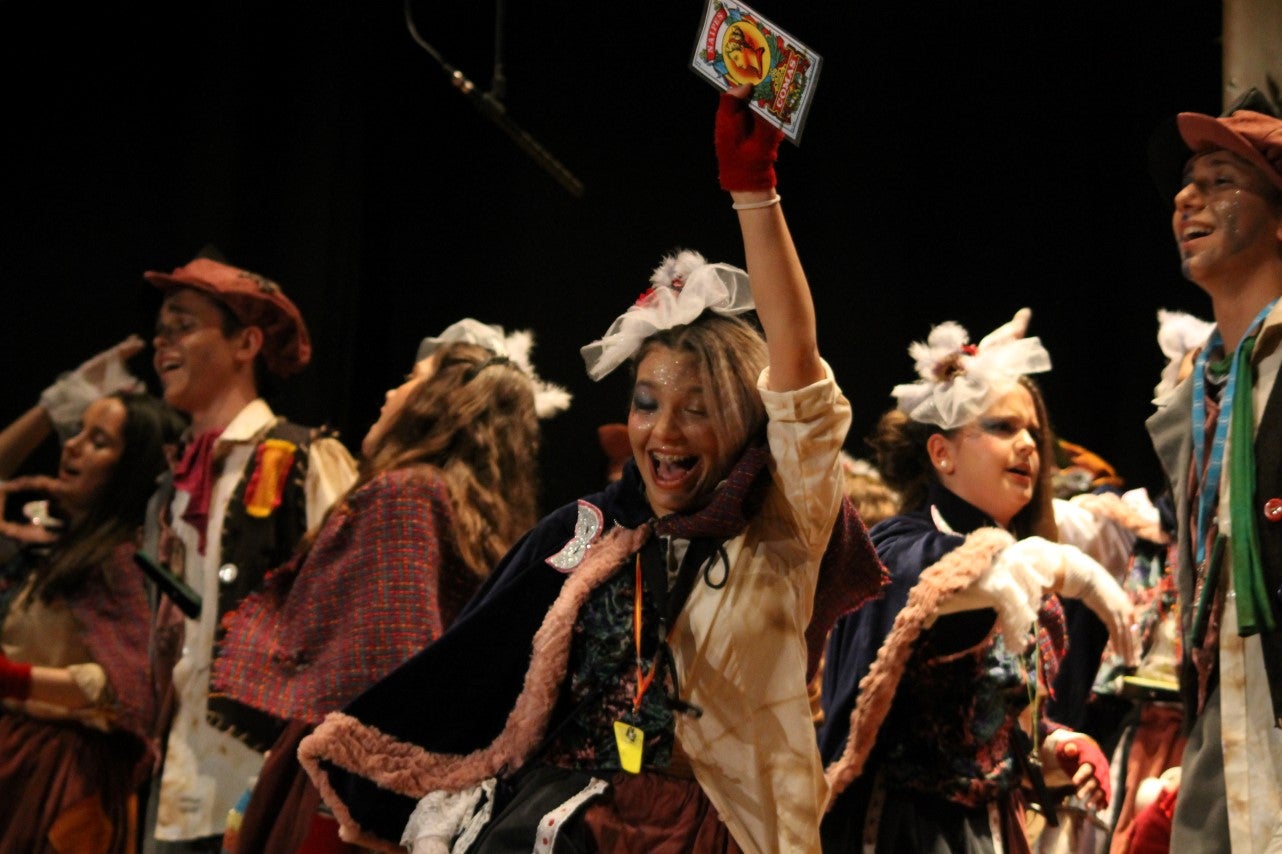 Actuación de Los Nuevitos Flama en el Concurso de Murgas del Carnaval de Valverde de Leganés 2019 (01-03-2019)
