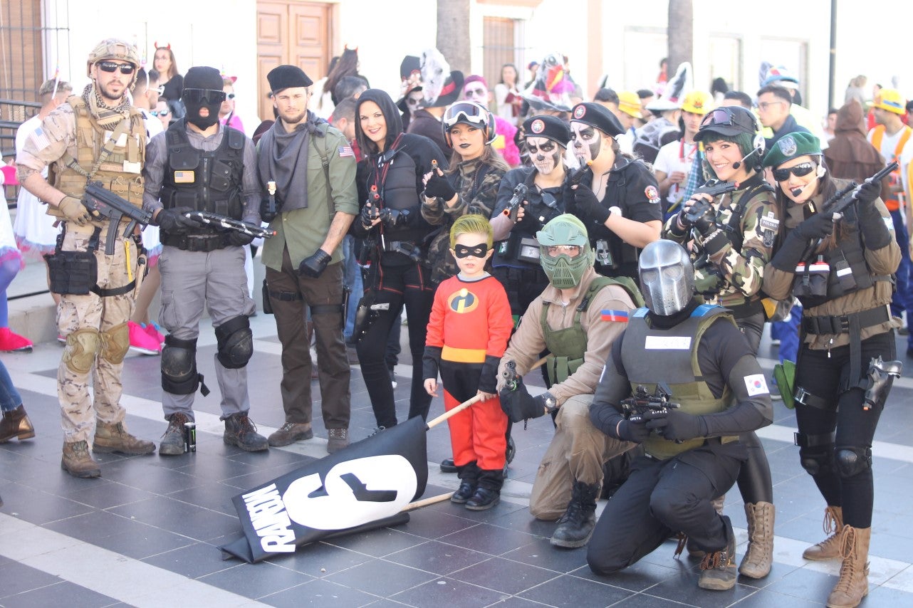 Algunas imágenes del Carnaval 2019 celebrado en Valverde de Leganés (02-03-2019)